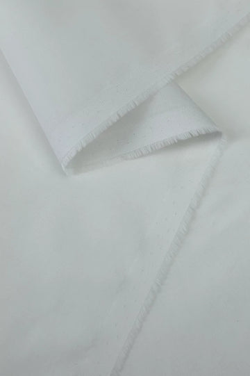 Off White Wash & Wear Fabric