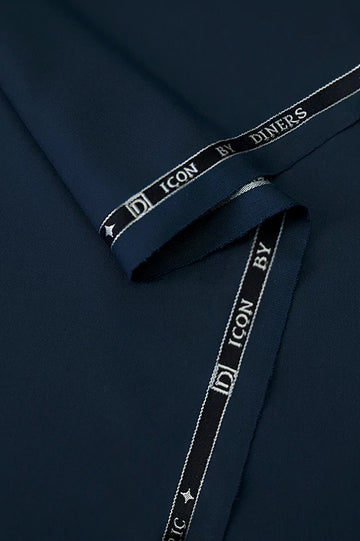 Blue Wash & Wear Fabric