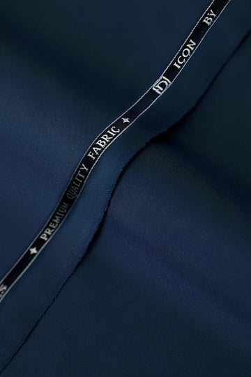 Blue Wash & Wear Fabric