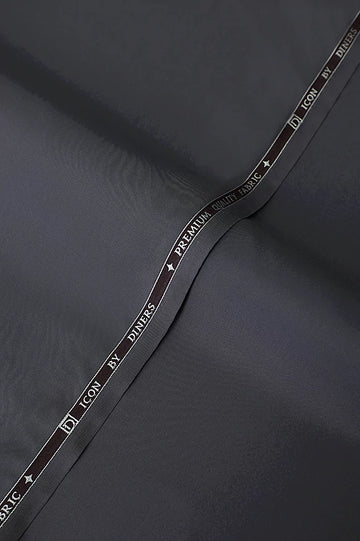 Grey Wash & Wear Fabric