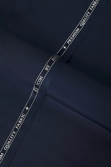 Navy Blue Wash & Wear Fabric