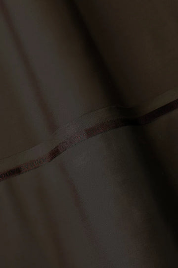 Brown Wash & Wear Fabric