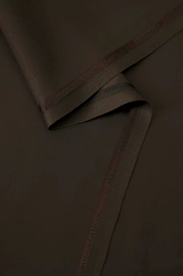 Brown Wash & Wear Fabric