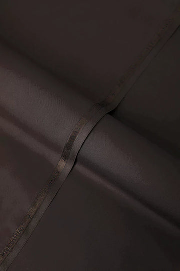 Dark Brown Wash & Wear Fabric