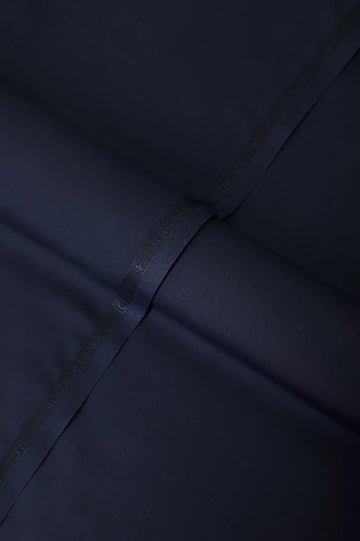 Navy Blue Wash & Wear Fabric