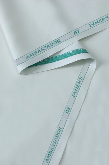 Off White Wash & Wear Fabric
