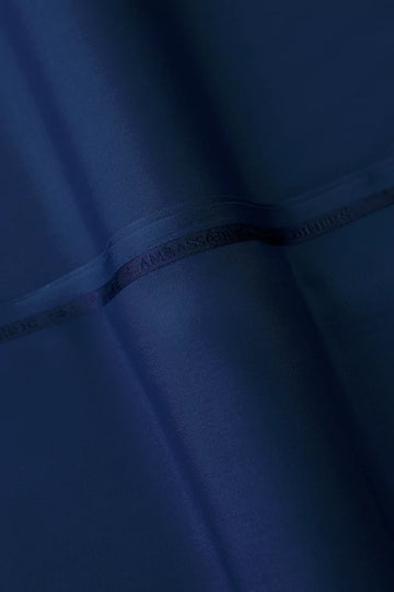 Royal Blue Wash & Wear Fabric