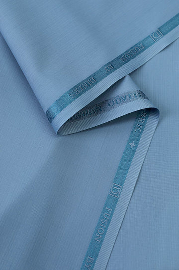 L-Blue Wash & Wear Fabric