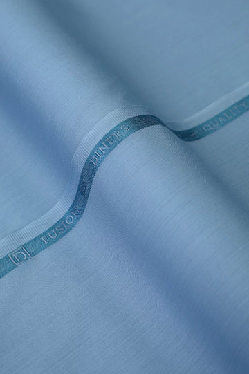 L-Blue Wash & Wear Fabric