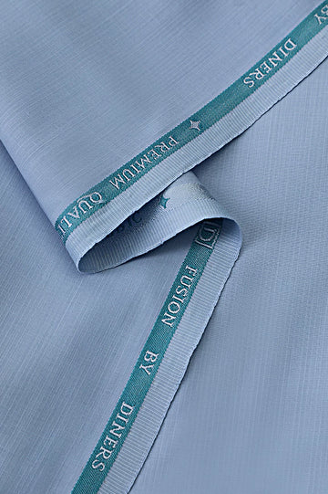 Sky Blue Wash & Wear Fabric