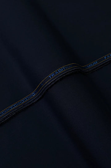 Navy Wash & Wear Fabric