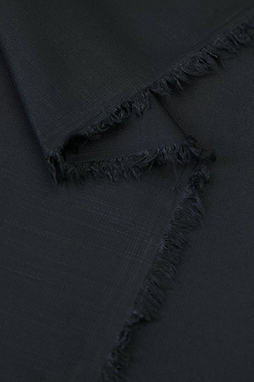 Black Wash & Wear Fabric