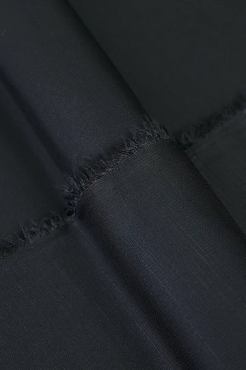 Black Wash & Wear Fabric