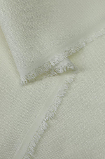 Cream Wash & Wear Fabric