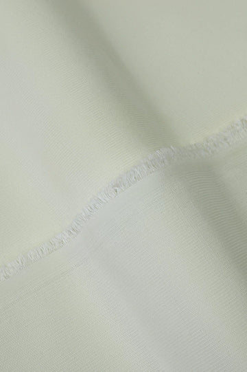 Cream Wash & Wear Fabric