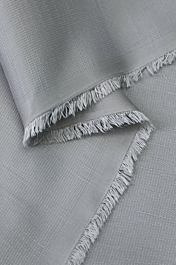 Grey Wash & Wear Fabric