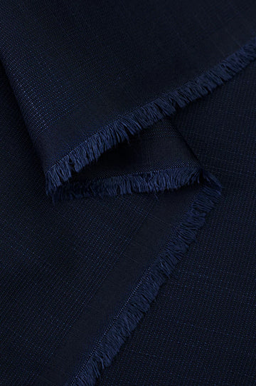 N-Blue Wash & Wear Fabric