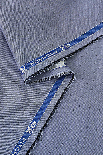 L-Blue Wash & Wear Fabric