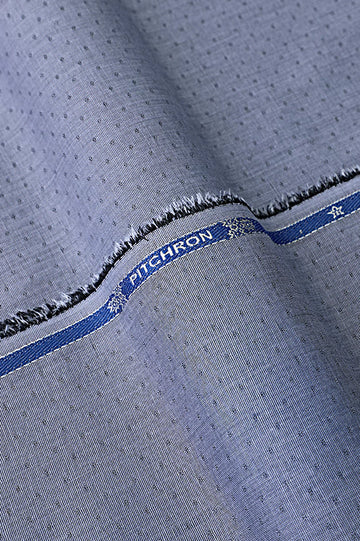 L-Blue Wash & Wear Fabric