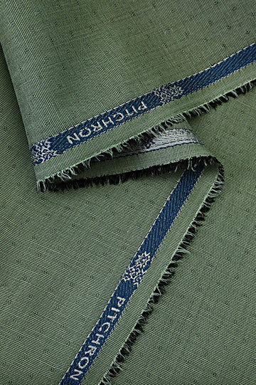 Green Wash & Wear Fabric