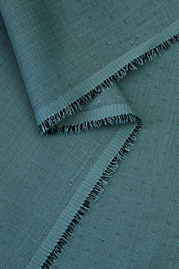 Teal Wash & Wear Fabric