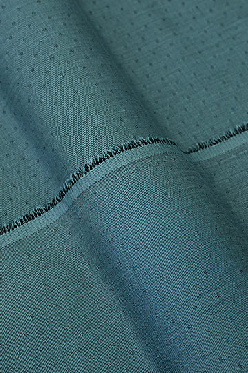 Teal Wash & Wear Fabric