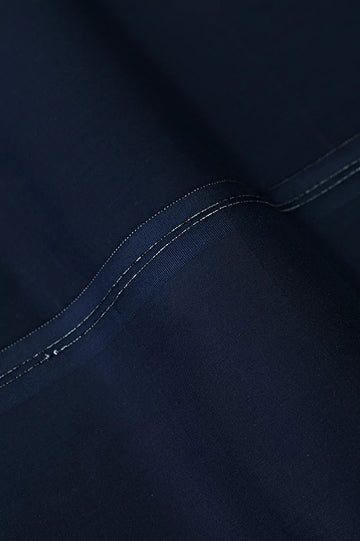 N-Blue Wash & Wear Fabric