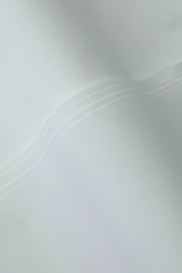 White Wash & Wear Fabric