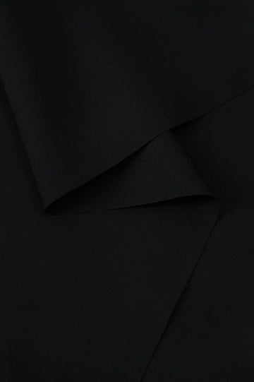 Black Wash & Wear Fabric