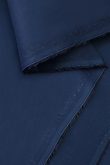 Blue Premium Lattha Cotton Fabric