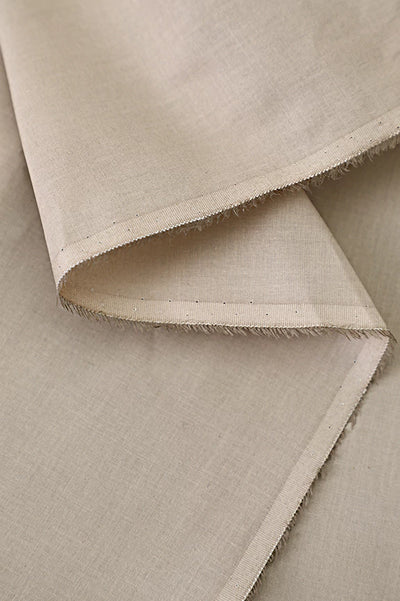Dark Beige Premium Lattha Cotton Fabric