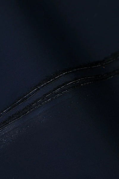 Navy Blue Premium Lattha Cotton Fabric