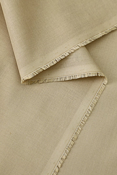 Beige Wash & Wear Fabric