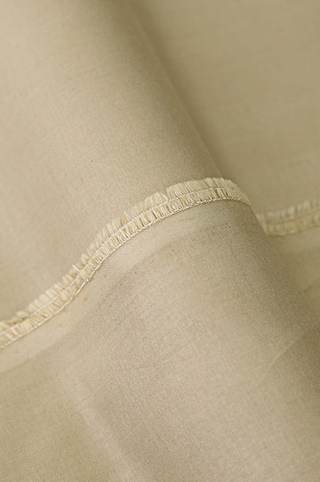 Beige Wash & Wear Fabric
