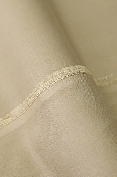 Beige Wash & Wear Fabric