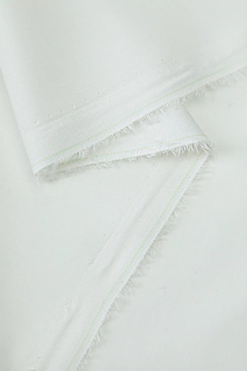 Off White Wash & Wear Fabric