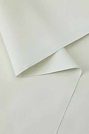 Cream Wash & Wear Fabric