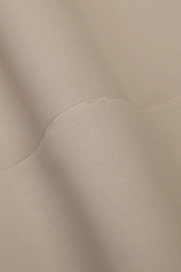 Dark Fawn Wash & Wear Fabric
