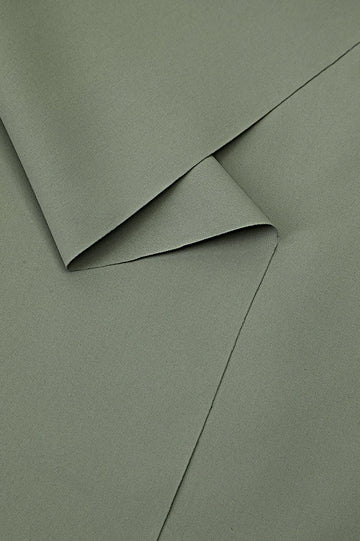 Green Wash & Wear Fabric