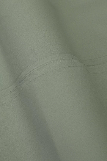Green Wash & Wear Fabric