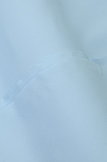 Sky Blue Wash & Wear Fabric