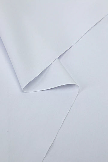 White Wash & Wear Fabric