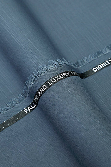Blue Wash & Wear Fabric