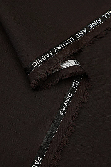 Brown Wash & Wear Fabric