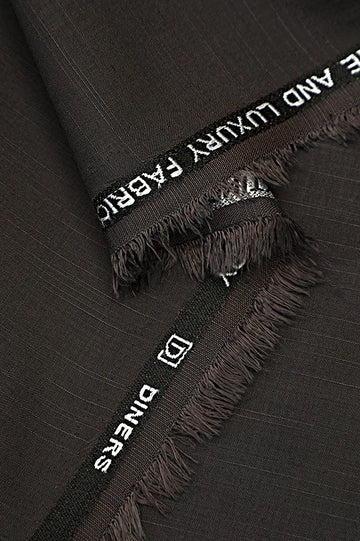 Coffee Brown Wash & Wear Fabric