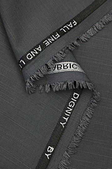 Grey Wash & Wear Fabric