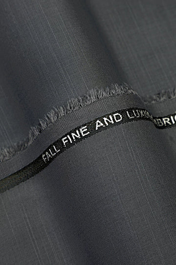 Grey Wash & Wear Fabric