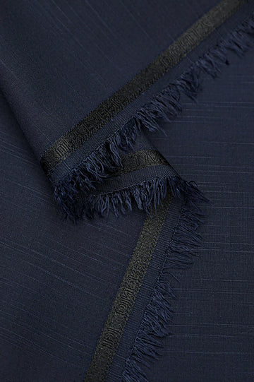 Navy Blue Wash & Wear Fabric