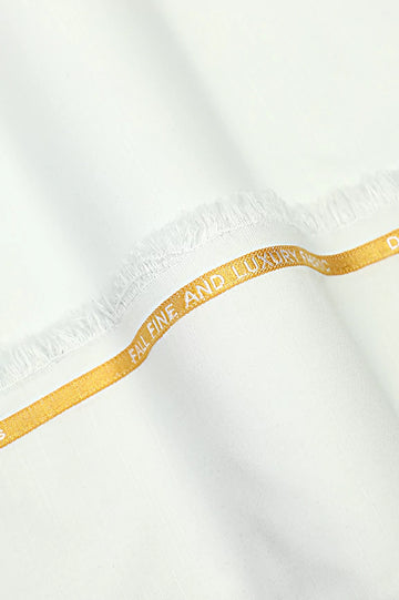 Off White Wash & Wear Fabric