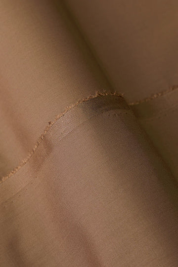 Brown Wash & Wear Fabric